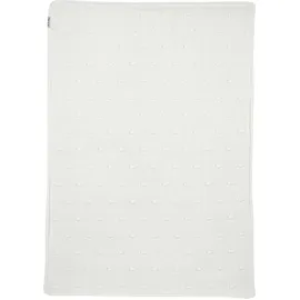 Meyco Baby Knots Teddy 75x100 cm 2.0 TOG, weiss