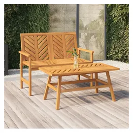 vidaXL Gartenbank 109 x 59 x 89 cm Braun