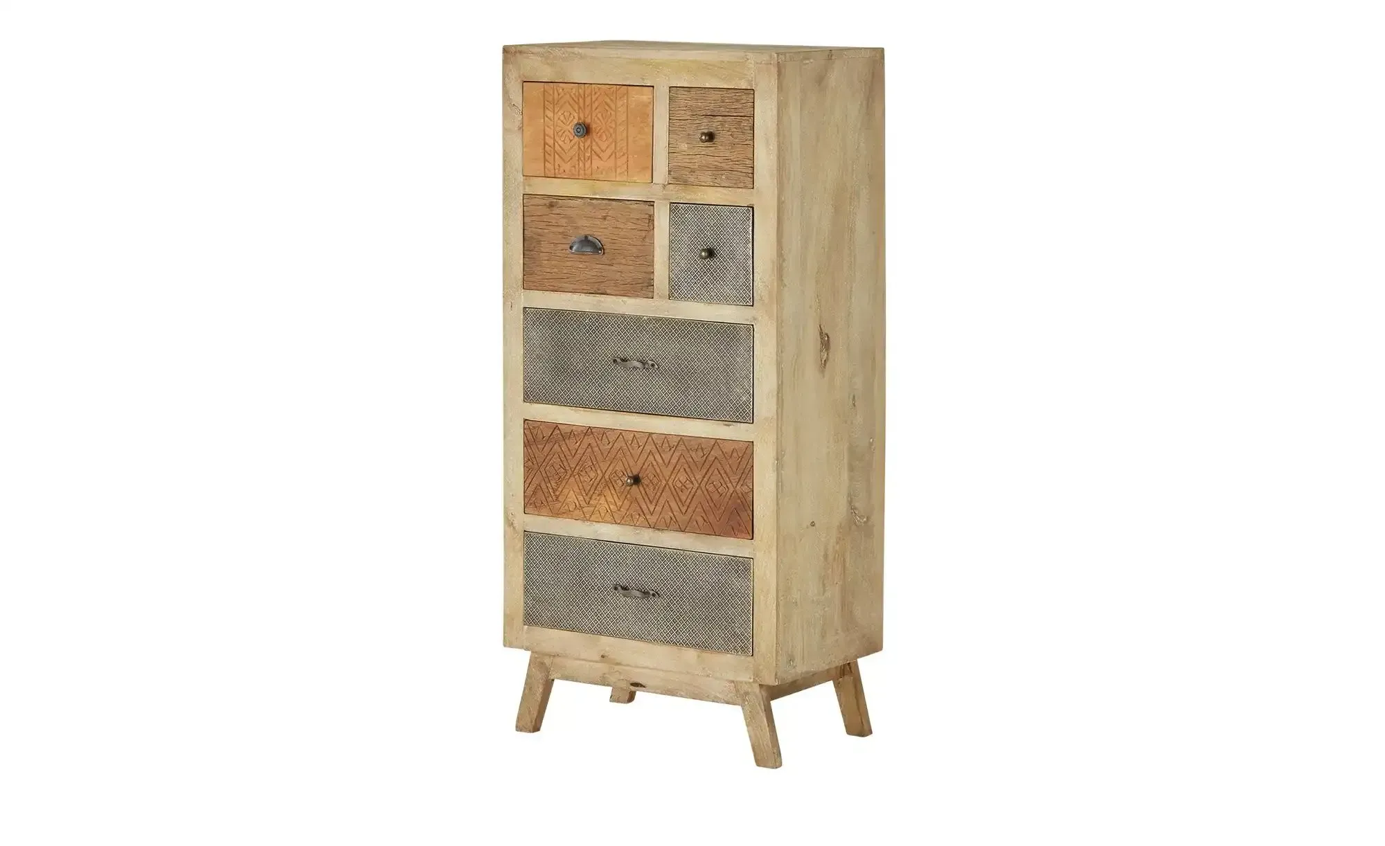 Kommode  Kona , holzfarben , Maße (cm): B: 58 H: 125 T: 38.0
