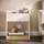 SoBuy Nachtschrank Dreamland 45 x 40 x 55 cm Weiß