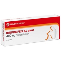 ALIUD IBUPROFEN AL akut 400 mg Filmtabletten - 10 St Filmtabletten 05020869