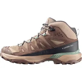 Salomon X Ultra 360 Ltr Mid Gore-tex® Wanderschuhe - Desert Tan / Iron / Green Milieu - EU 38
