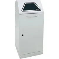 Stumpf metall Abfalltrennung Modul-Vario 120 lichtgrau ProSlide-System 120l -