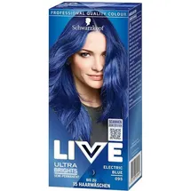 Schwarzkopf LIVE Ultra Brights 095 Electric Blue blau 1 St.