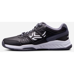 Herren Tennisschuhe - TS160 Multicourt schwarz, grau|schwarz|weiß, 41