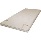 Topper aus Rosshaar: Luxuriöser Topper für exzellenten Komfort und Unterstützung – 140x200 cm / Ecru