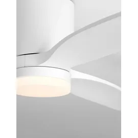 Nova Luce Aloa 132 cm Deckenventilator Weiß
