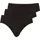 jockey® Cotton + Slip schwarz M 3er Pack