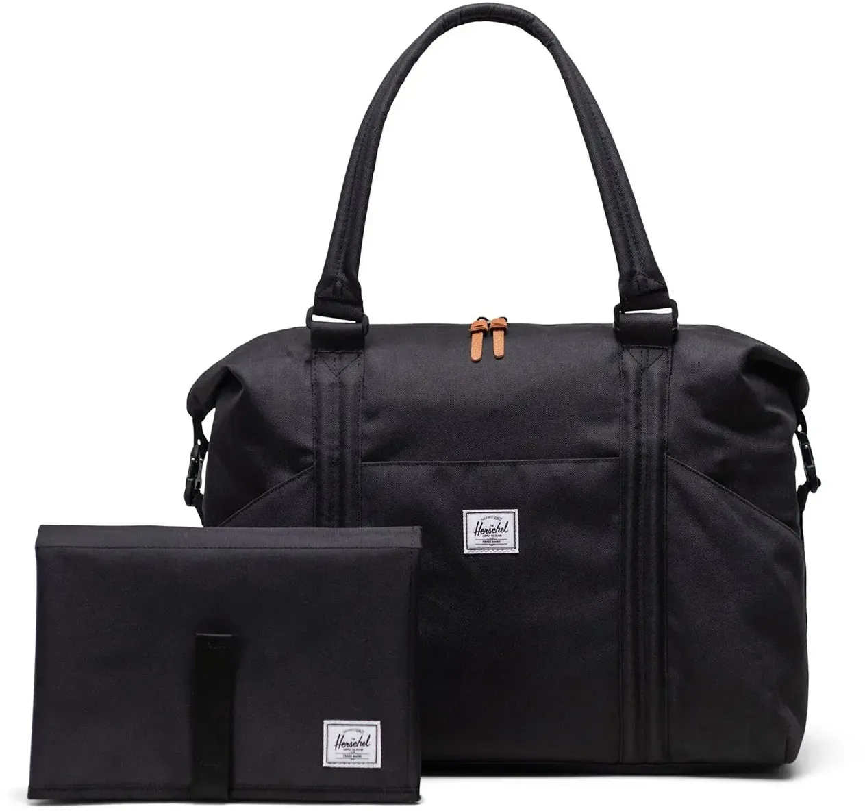 Herschel Strand Duffle Wickeltasche 24L Black