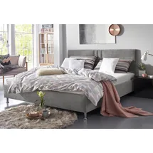 Westfalia Schlafkomfort Elba 180 x 200 cm Bonnell-Federkernmatratze | H2 | ohne LED-Beleuchtung Microfaser anthrazit