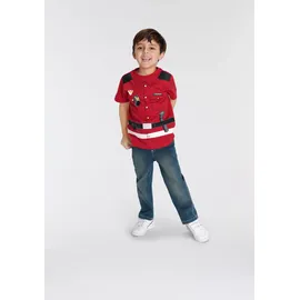 Kidsworld Shirt in rot, | Gr.: 128