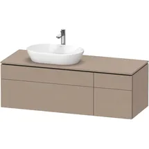 Duravit Duravit, Waschtischunterschrank wandhängend „L-Cube“ 142 × 48,2 × 55 cm) Leinen, links