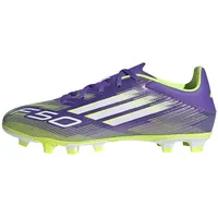 adidas F50 Club FG/MG Herren Purple Rush/Cloud White/Lucid Lemon 44 2/3
