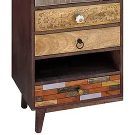 Garden Pleasure Kommode TOBOL, 304069 braun 100,0 x 40,0 x 121,0 cm, 1 St.