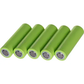 Green Cell GreenCell Akku, 3,7 V, 2900 mAh, Batterien - 50 x 18650, Li-Ion,