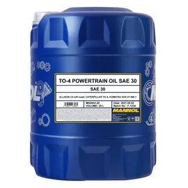 Mannol TO-4 Powertrain Oil MN2602-20 SAE 30 20 l