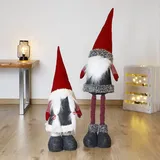 Hi Weihnachtswichtel grau/rot/weiß