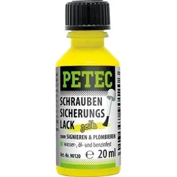 Schraubensicherungslack gelb, 20ml - gelb