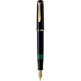 Pelikan Classic M200 Kolbenfüller schwarz/gold M (mittel)