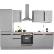 BASIC by Balculina Winkelküche L-Form 280 cm grau