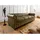 Massivmoebel24 Couch Leder 4-Sitzer Grün