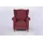 Better Home Sessel Loretta 86 x 105 x 81 cm Rot Kariert
