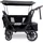 wonderfold L4 Quad-Kinderwagen Schwarz