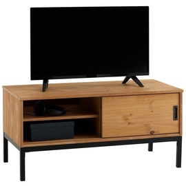 IDIMEX Lowboard SELMA, Lowboard TV Möbel Tisch Schrank Fernsehtisch Industrial Design braun