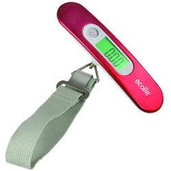 ecolle Digitale Kofferwaage bis zu 50kg LCD Display