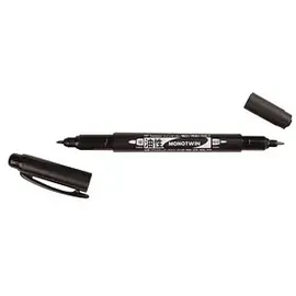 Tombow MONO twin Permanentmarker schwarz 0,4 - 0,8 mm, 1 St.