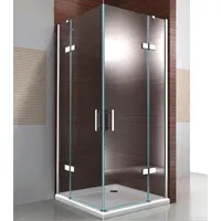 Bernstein Eckdusche Bernstein DX407 8mm Nano Echtglas 120x90cm