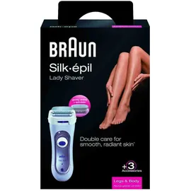 Braun Silk-épil LS 5560 weiß/lila