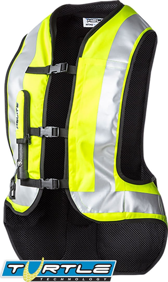 Helite Airnest Airbag Vest, geel, L Voorman