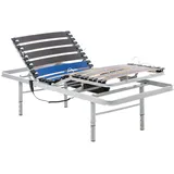 Geriafy - Elektrisch Verstellbarer Lattenrost | 90x190 cm | Verstärkt und kompakt | Kabelgebundene Fernbedienung und in 4 Höhen verstellbare Beine