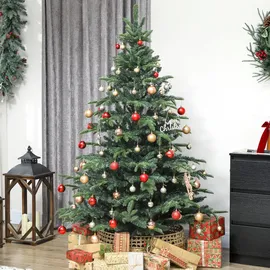 Homcom Weihnachtsbaum künstlich Grün 180 cm