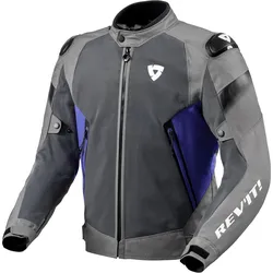 Revit Control Air H2O, Textiljacke wasserdicht - Grau/Blau - XL