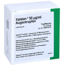 Xalatan 0,005% Augentropfen 3X2,5 ml