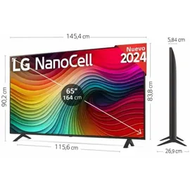 LG 65NANO82T6B 65" NanoCell 4K Smart TV