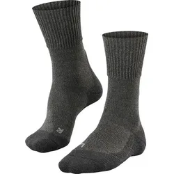 FALKE TK1 Wool Herren Socken, Smog, 44-45