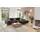 Cotta Ecksofa »Kitty L-Form«, inkl. Kopfteilverstellung, optional mit Bettfunktion u. Bettkasten schwarz