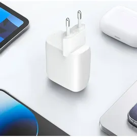 Belkin BoostCharge Pro USB-C Dual, Power Del.weiß WCB010vfWH