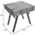 MCW Beistelltisch L54 Grau Holz 50 x 50 x 50 cm