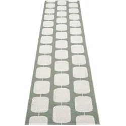 pappelina Sten Outdoor-Teppich - army / fossil grey 70 x 300cm