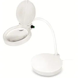 Logilink Lupenleuchte Weiß