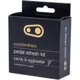 Crankbrothers Crank Brothers Unisex-Adult Pedal Repair Ped Refresh Kit Eggbeater/Candy 11, Black, BLAU