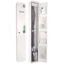 Erste-Hilfe-Schrank aus Stahlblech, weiß