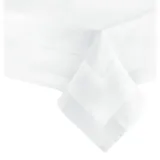 DecoHomeTextil Heimtextilmanufaktur Tischdecke 140x220 cm unifarben Weiß