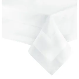DecoHomeTextil Heimtextilmanufaktur Tischdecke 140x220 cm unifarben Weiß