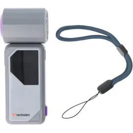 Verbatim Cool n Go Air Jet 13,37 cm Handventilator Grau