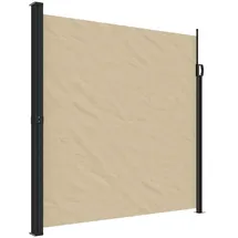 vidaXL Seitenmarkise 200 x 300 cm Beige Polyester